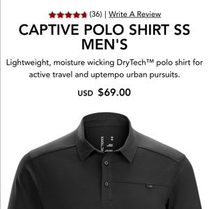 Arcteryx Captive Polo